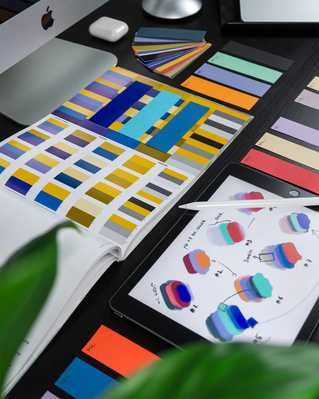 Brand design and colour palette